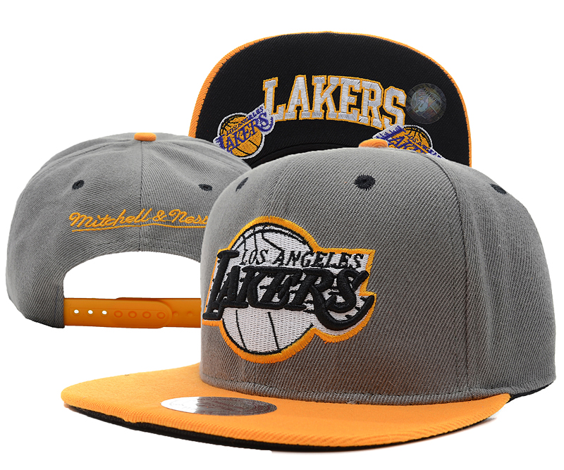 NBA Los Angeles Lakers MN Snapback Hat #38